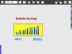 View "Bubble Sorting" Etoys Project